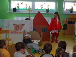 w przedszkolu działa Teatr Rodziców