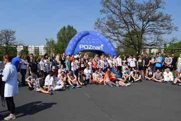 I Poznański Bieg Zawodowców zorganizowany przez naszą szkołę