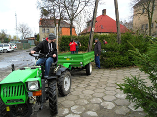 Manewrowanie ciągnikiem