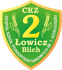 Tarcza ZSP nr 2 CKZ im. Tadeusza Kościuszki w Łowiczu