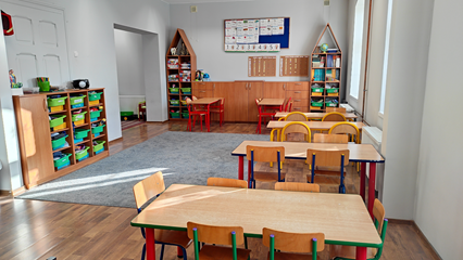 Sala zajęć dla dzieci 6-letnich