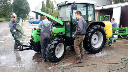 technik mechanizacji rolnictwa i agrtoroniki - zajęcia praktyczne