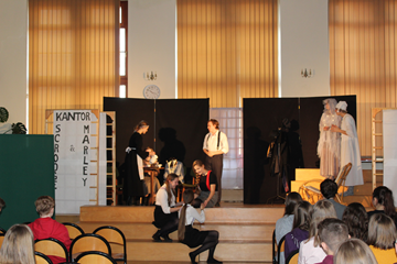 Szkolny teatr "Chimera".