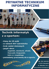 Prywatne Technikum w Szczecinie - szkoła niepubliczna