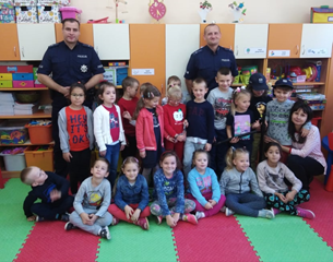 Odwiedzili nas panowie policjanci