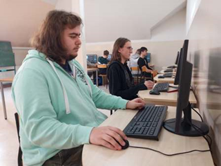 Zajęcia w pracowni informatycznej