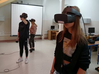 Zajęcia z wykorzystaniem gogli VR 