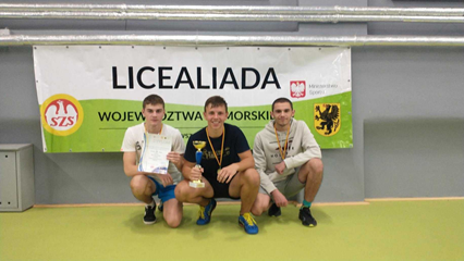 Srebrny medal w finale wojewódzkim Licealiady Młodzieży Szkolnej w badmintona.