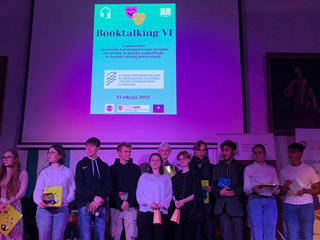 I miejsce w poznańskim konkursie j. angielskiego Booktalking 