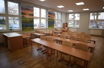 Bajkowa Szkoła- sala lekcyjna