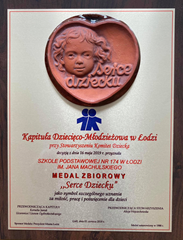 Medal Serce Dziecku