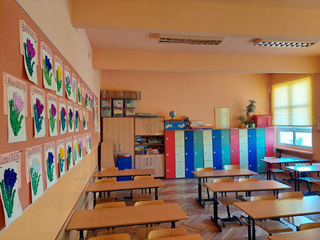 Sala lekcyjna edukacji wczesnoszkolnej