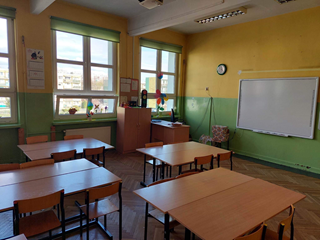 Sala lekcyjna edukacji wczesnoszkolnej