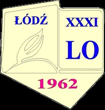 logo XXXI LO w Łodzi