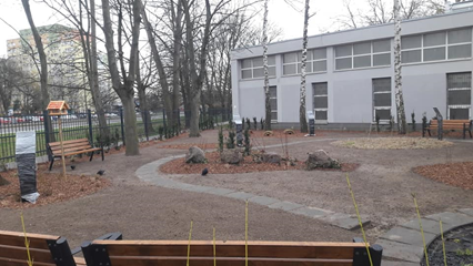 Ogród szkoły