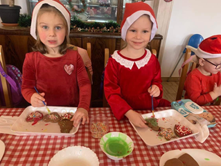 Warsztaty świątecznie - pieczenie pierników.