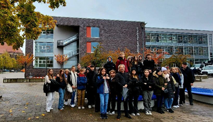 wizyta na Uniwersytecie Europejskim Viadrina we Frankfurcie nad Odrą