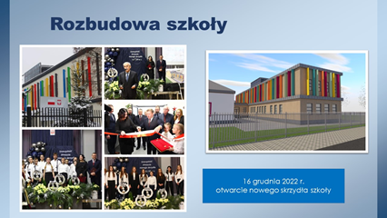 Nowe skrzydło szkoły