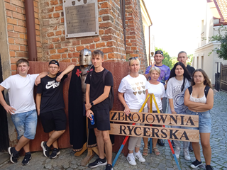 Uczniowie Technikum nr 1 na wycieczce do Sandomierza - wrzesień 2023