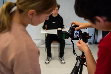 Technik fotografii i multimediów na zajęciach