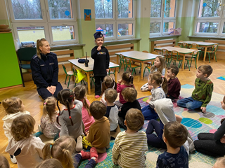 Spotkanie z policjantką