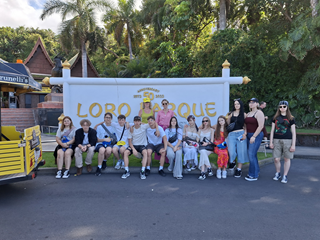 praktyki zagraniczne 2025 - wycieczka do Loro Parque - Teneryfa