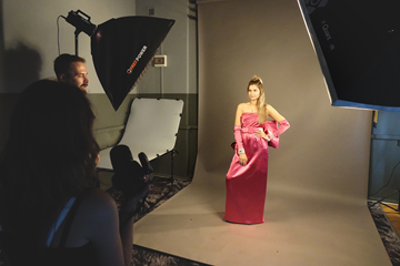 Sesja fotograficzna w ramach zajęć na kierunku fotograf