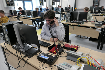 Zajęcia w pracowni teleinformatycznej
