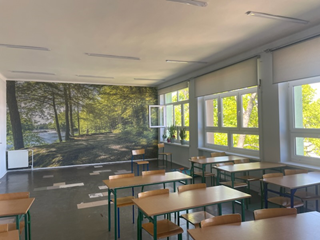Sala przyrodnicza z projektu WFOŚ