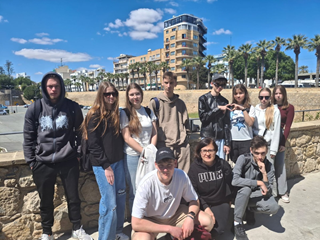 Wyjazd uczniów na Cypr w ramach realizacji projektu Erasmus+