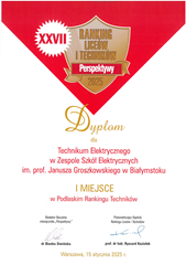 Dyplom Perspektywy 2025