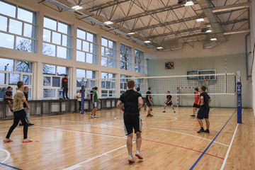 odnowiona sala gimnastyczna