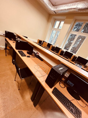 zajęcia w pracowni informatycznej