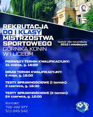 Prowadzimy oddziały mistrzostwa sportowego (piłka nożna dla chłopców) 