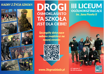 Ulotka z ofertą edukacyjną na rok 2025/26