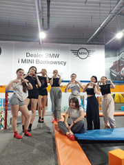 Integracje klasowe-trampoliny