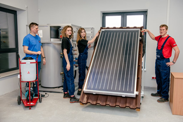 uczniowie energii odnawialnej