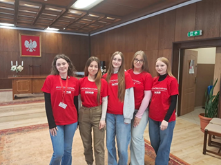 Rok szkolnty 2024/2025_wolontariat podczas #Komórkomanii
