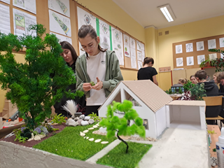 Technik architektury krajobrazu - zajęcia projektowania ogrodu przydomowego