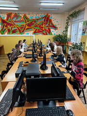 Zajęcia w pracowni informatycznej