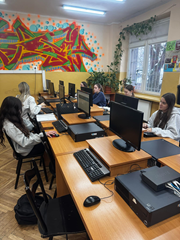 Zajęcia w pracowni informatycznej