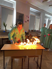 Zajęcia w pracowni chemicznej