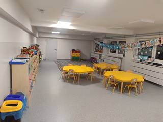 Sala lekcyjna, grupa młodsza