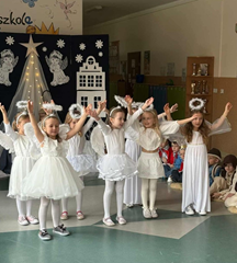 Występ na corocznych jasełkach.