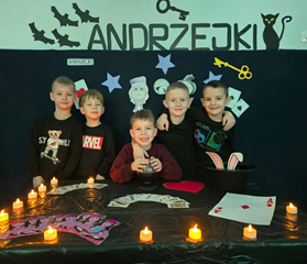 Andrzejkowe zabawy w przedszkolu