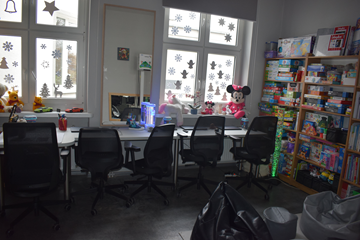 Sala rewalidacyjno-logopedyczna