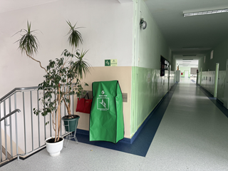 krzesełko do ewakuacji dla osób z niepełnosprawnością