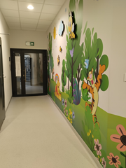 Korytarz przed szatnią