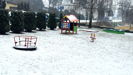 plac zabaw - ogród przedszkolny