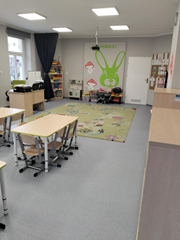 Sala przedszkolna Muchomorki